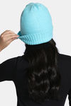 Zivame Knitted Beanie - Sky Blue — thumbnail 2